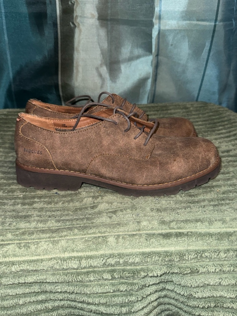 boc Men's Brown Suede Derby Shoes